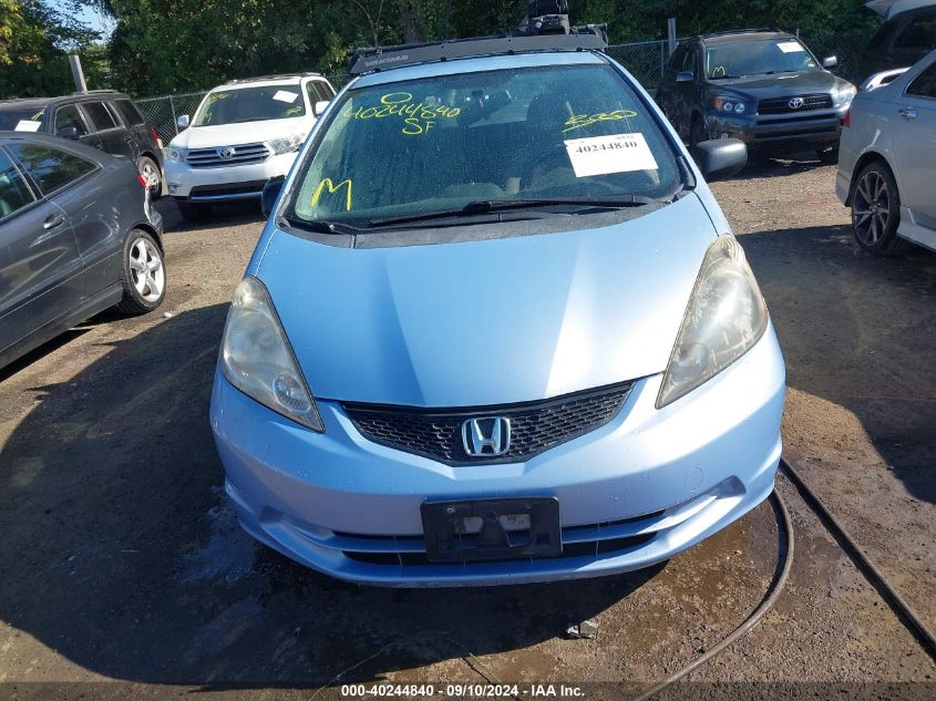 2010 Honda Fit VIN: JHMGE8G29AC037505 Lot: 40244840