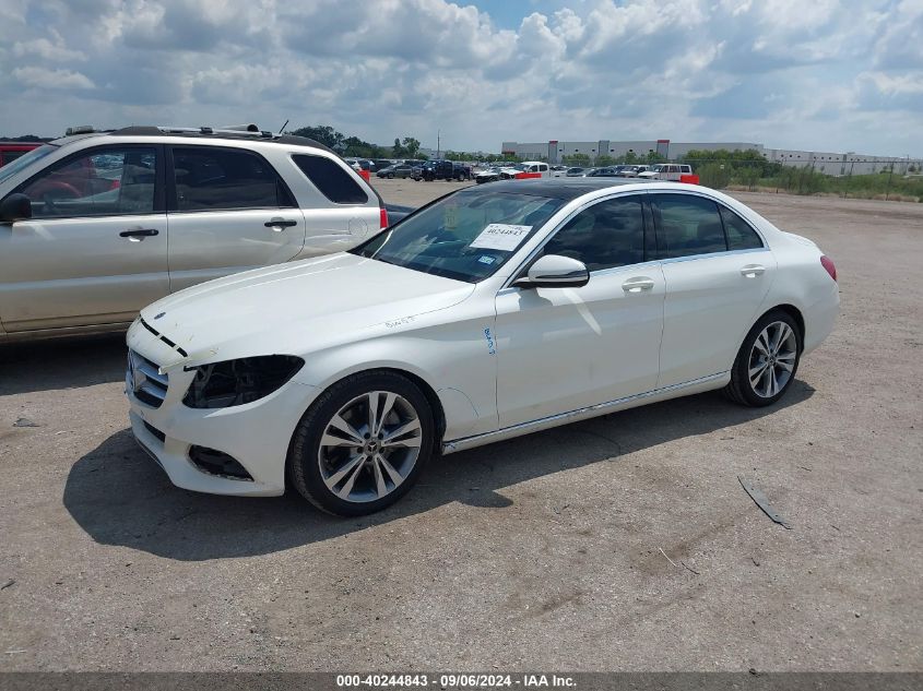 WDDWF4JB4JR355420 2018 MERCEDES-BENZ C CLASS - Image 2