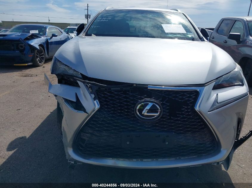 2016 Lexus Nx 200T F Sport VIN: JTJYARBZ2G2046599 Lot: 40244856