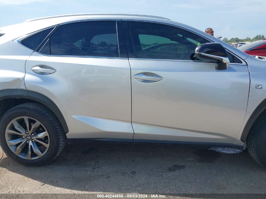 2016 Lexus Nx 200T F Sport VIN: JTJYARBZ2G2046599 Lot: 40244856