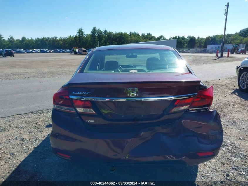 2015 Honda Civic Lx VIN: 19XFB2F57FE268112 Lot: 40244862