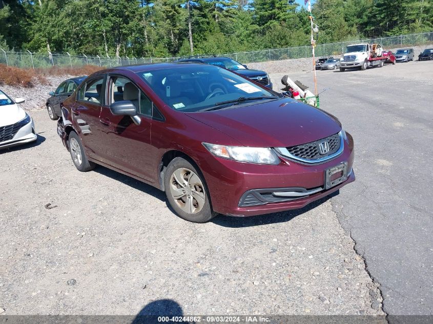 2015 Honda Civic Lx VIN: 19XFB2F57FE268112 Lot: 40244862