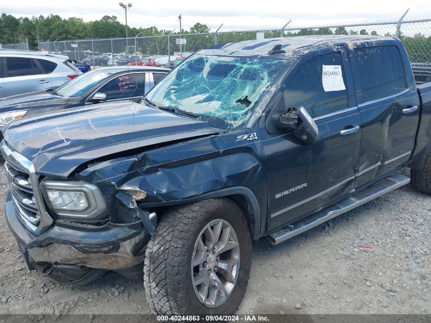 2017 GMC Sierra 1500 Slt VIN: 3GTU2NEC6HG366631 Lot: 40244863