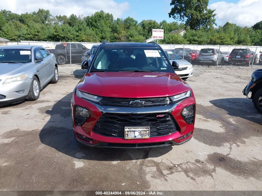 2023 Chevrolet Trailblazer Fwd Rs VIN: KL79MTSL4PB022115 Lot: 40244904