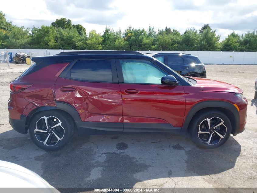 2023 Chevrolet Trailblazer Fwd Rs VIN: KL79MTSL4PB022115 Lot: 40244904