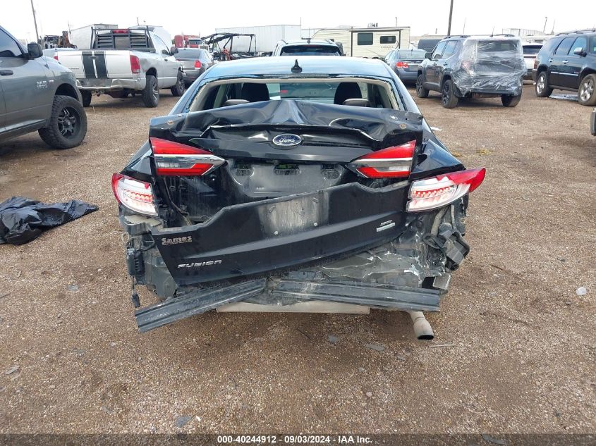 2019 Ford Fusion Se VIN: 3FA6P0HD7KR250213 Lot: 40244912