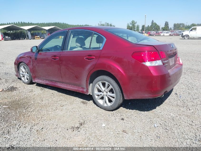 VIN 4S3BMBC66D3045232 2013 Subaru Legacy, 2.5I Premium no.3