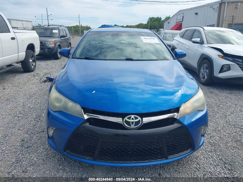 2016 Toyota Camry Se VIN: 4T1BF1FKXGU544042 Lot: 40244940