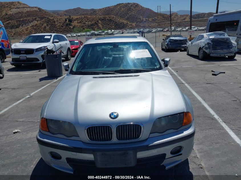 2001 BMW 330I VIN: WBAAV53481JS90319 Lot: 40244972