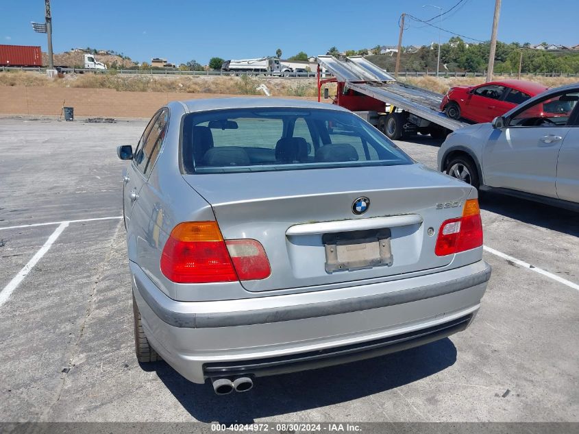 2001 BMW 330I VIN: WBAAV53481JS90319 Lot: 40244972