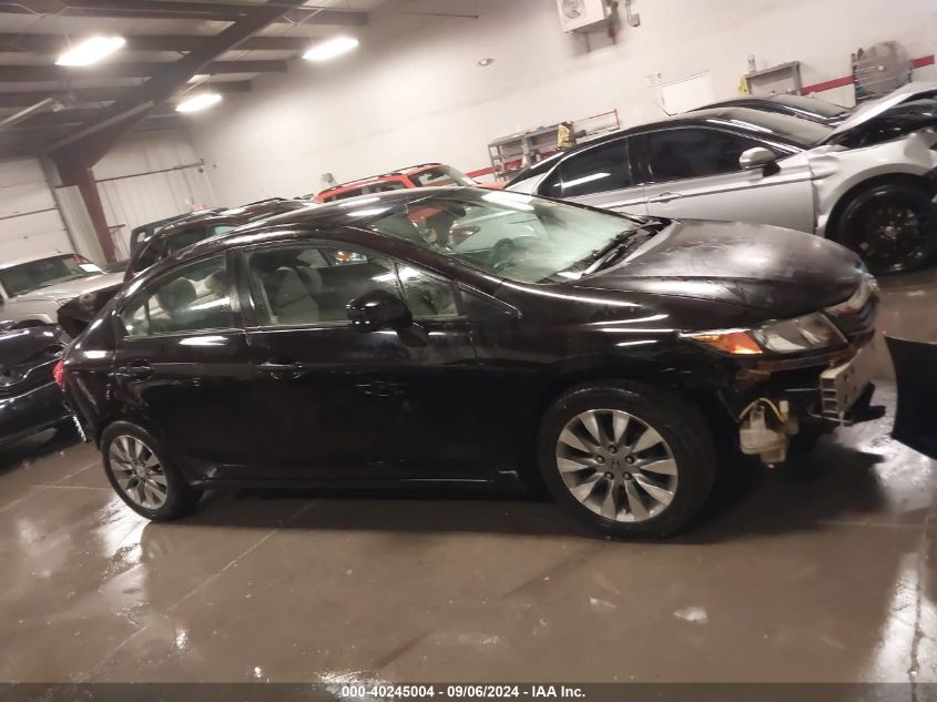 2012 Honda Civic Lx VIN: 2HGFB2F5XCH328059 Lot: 40245004