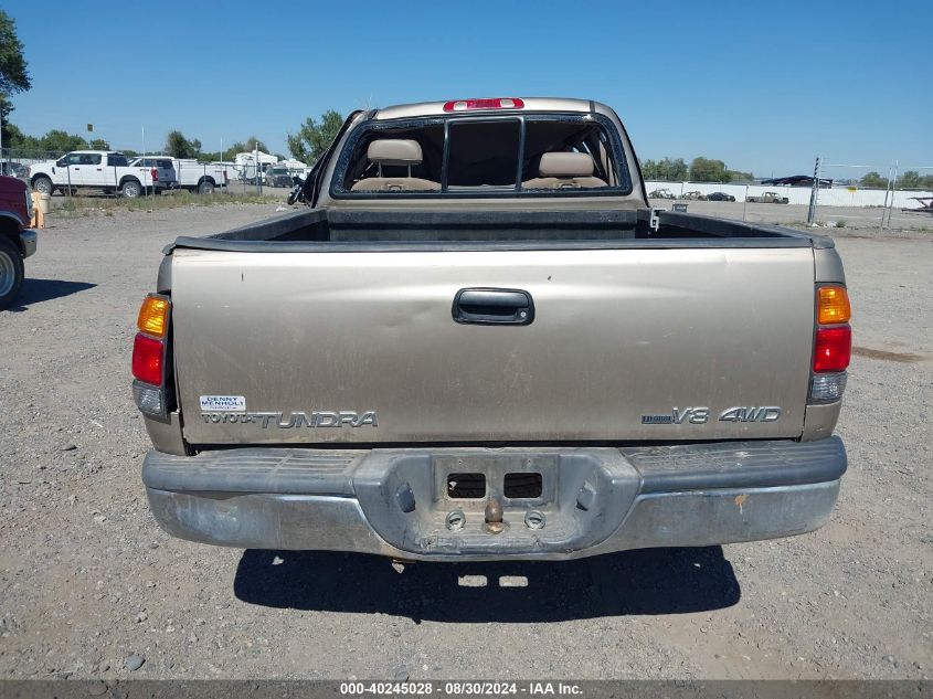 2003 Toyota Tundra Sr5 V8 VIN: 5TBBT44193S435815 Lot: 40245028