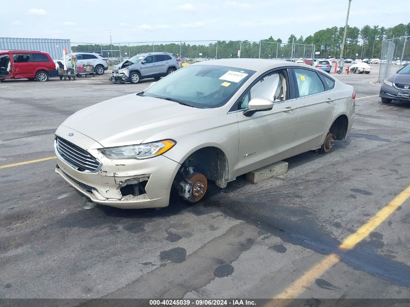 3FA6P0LUXKR191763 2019 FORD FUSION - Image 2