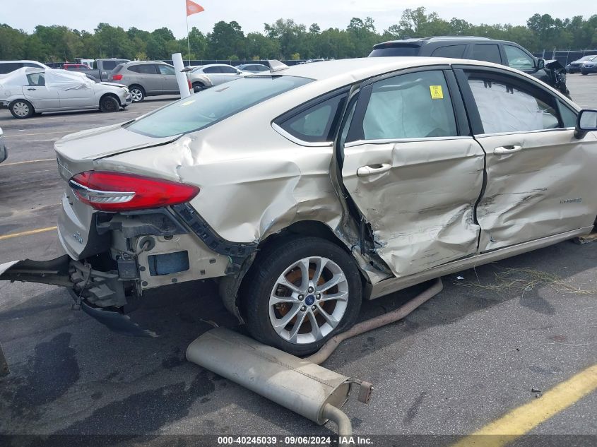 2019 Ford Fusion Hybrid Se VIN: 3FA6P0LUXKR191763 Lot: 40245039