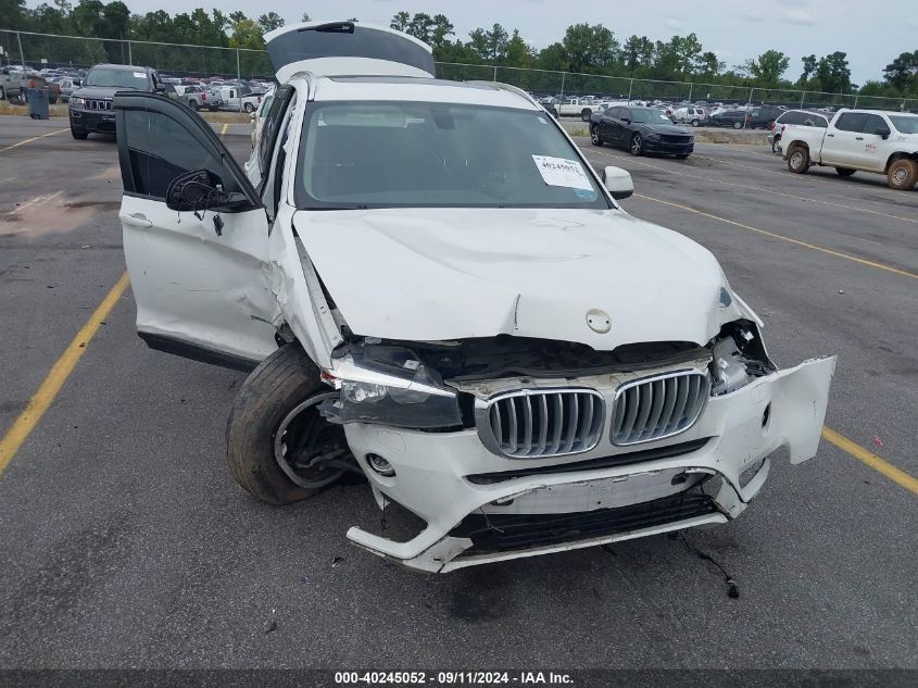 2017 BMW X3 SDRIVE28I - 5UXWZ7C36H0V93629