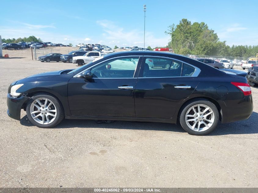 2009 Nissan Maxima 3.5 S VIN: 1N4AA51E09C855470 Lot: 40245062