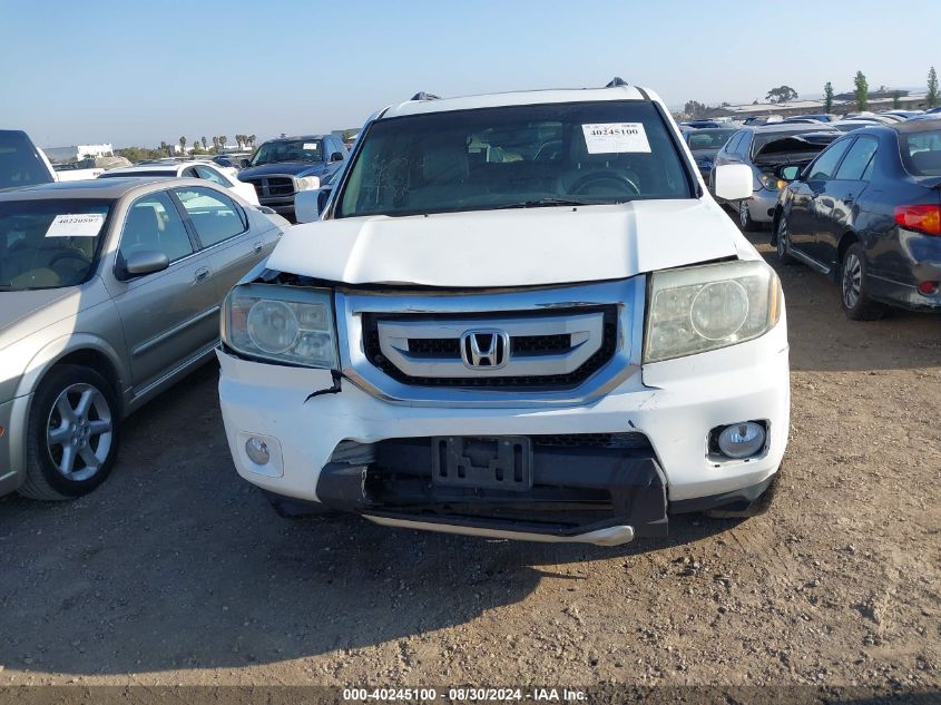 2011 Honda Pilot Ex-L VIN: 5FNYF3H59BB029066 Lot: 40245100