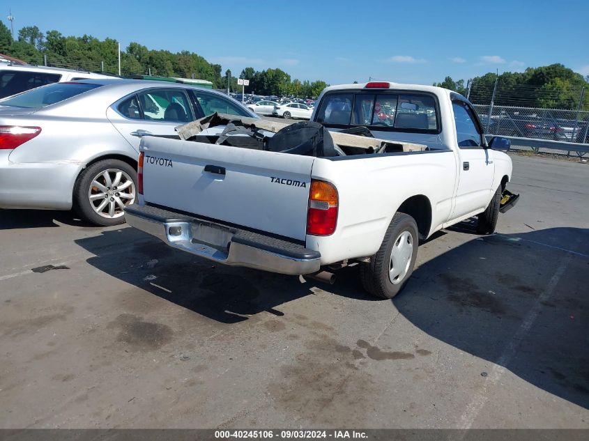 1999 Toyota Tacoma VIN: 4TANL42N6XZ546140 Lot: 40245106