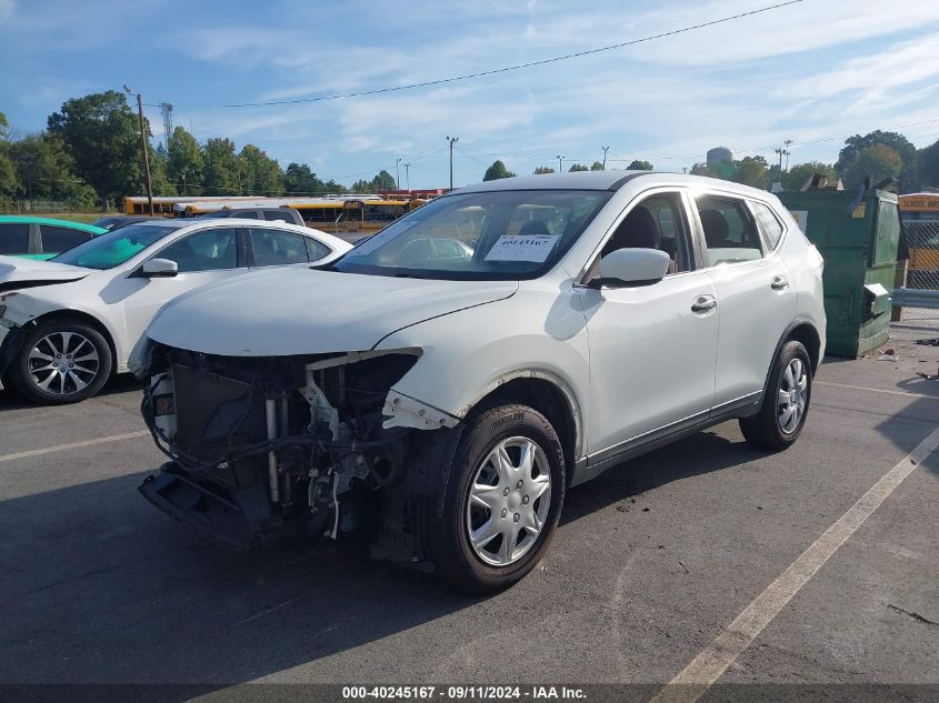 KNMAT2MV6GP677312 2016 NISSAN ROGUE - Image 2