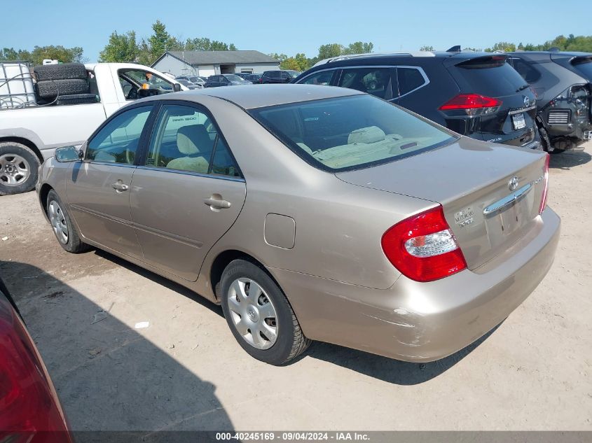 2004 Toyota Camry Le VIN: 4T1BE32K04U288767 Lot: 40245169