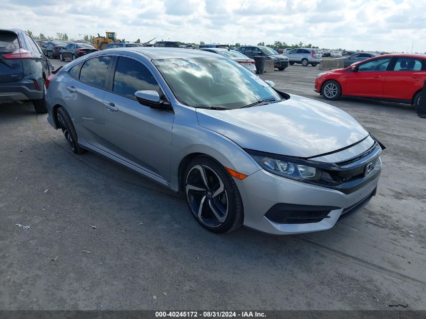 2017 Honda Civic Lx VIN: 19XFC2F55HE082570 Lot: 40245172