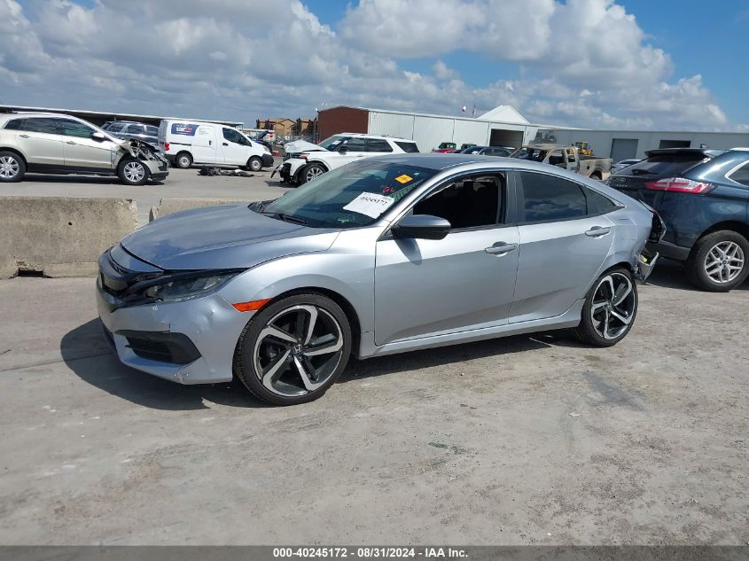 2017 Honda Civic Lx VIN: 19XFC2F55HE082570 Lot: 40245172