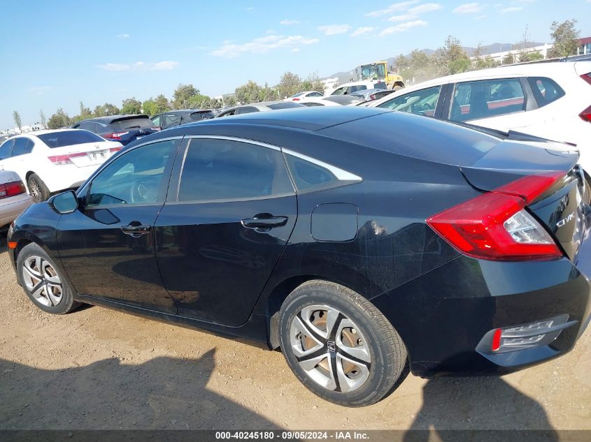 2018 Honda Civic Lx VIN: 2HGFC2F55JH512013 Lot: 40245180