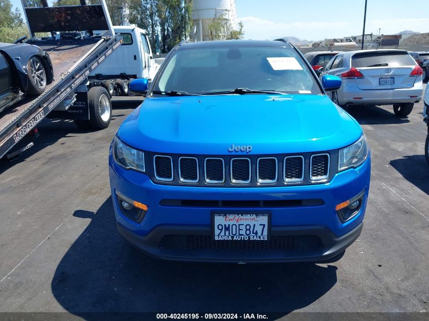 2018 Jeep Compass Latitude Fwd VIN: 3C4NJCBB5JT328487 Lot: 40245195