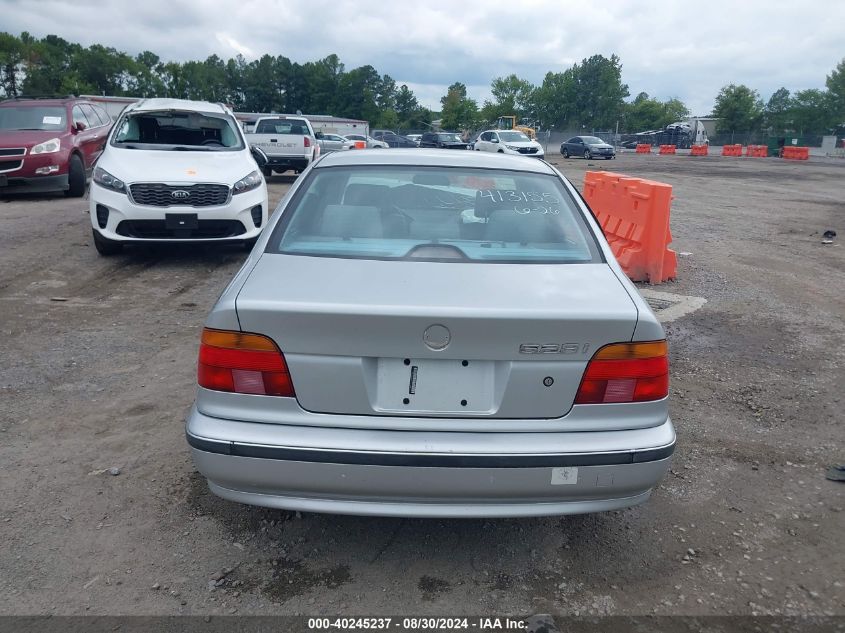 2000 BMW 528Ia VIN: WBADM6346YGU15668 Lot: 40245237