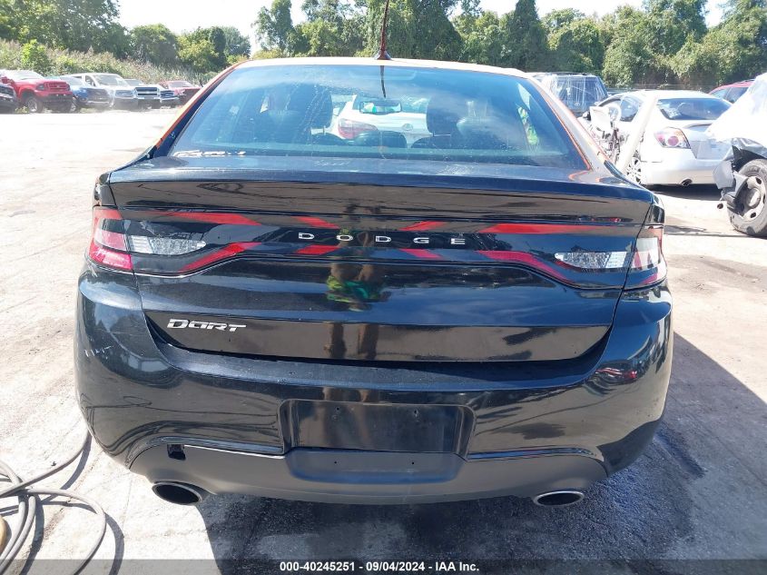 2013 Dodge Dart Sxt VIN: 1C3CDFBA2DD296250 Lot: 40245251