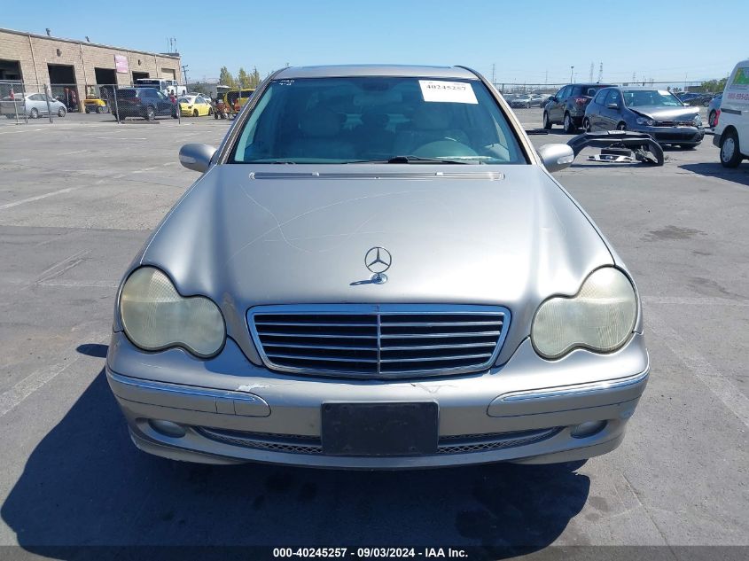 2003 Mercedes-Benz C 230 Kompressor Sport VIN: WDBRF40J53F388834 Lot: 40245257