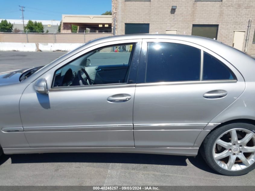 2003 Mercedes-Benz C 230 Kompressor Sport VIN: WDBRF40J53F388834 Lot: 40245257