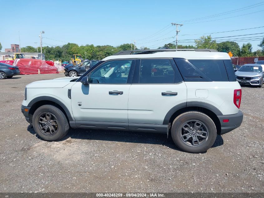 2023 Ford Bronco Sport Big Bend VIN: 3FMCR9B69PRD40052 Lot: 40245259