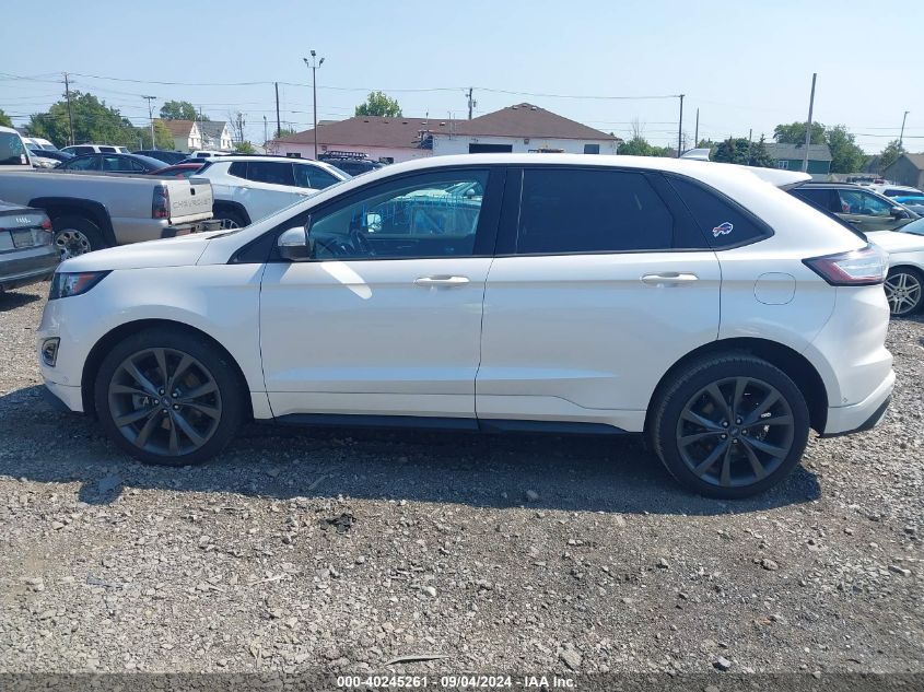 2016 Ford Edge Sport VIN: 2FMPK4AP9GBC10015 Lot: 40245261