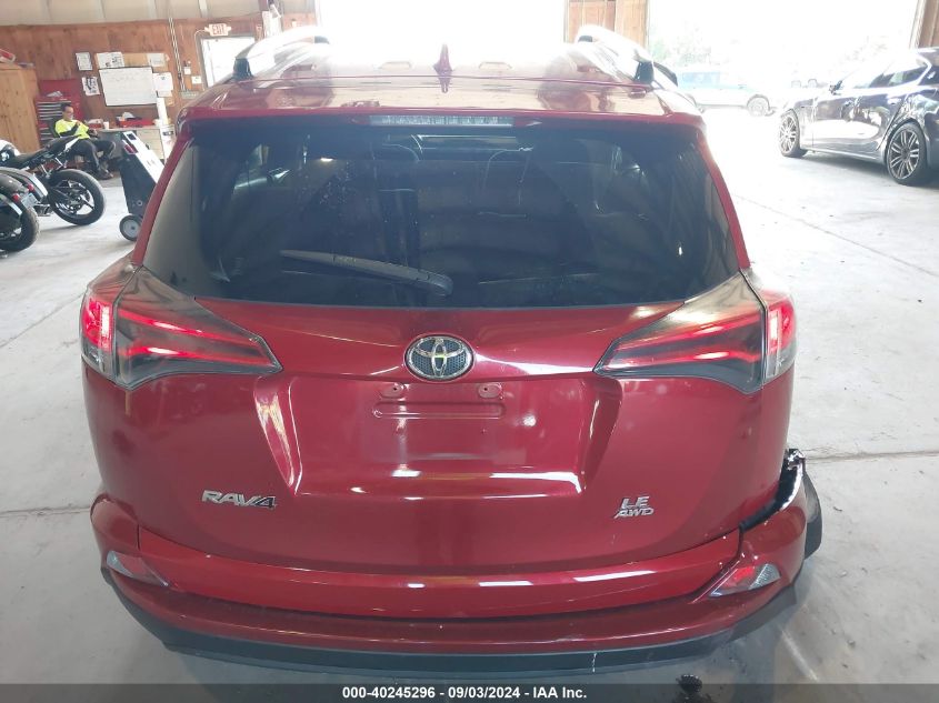 2017 Toyota Rav4 Le VIN: JTMBFREV8HJ159600 Lot: 40245296