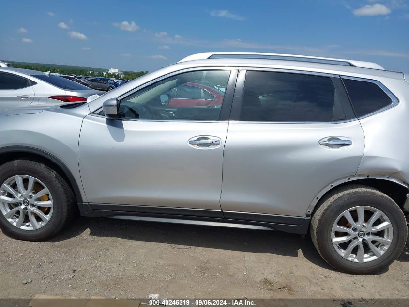 2019 Nissan Rogue Sv VIN: KNMAT2MT1KP543458 Lot: 40245319