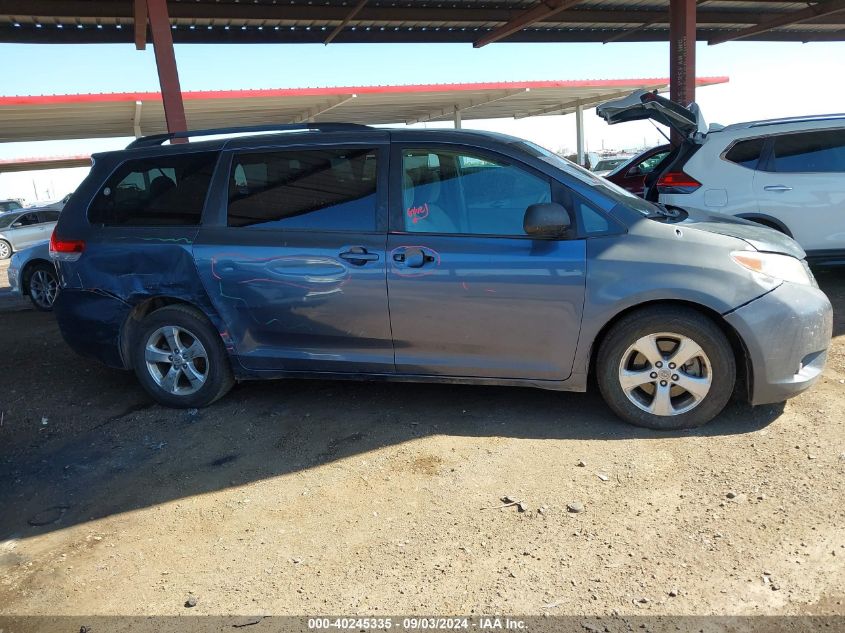 5TDKK3DC8ES465025 2014 Toyota Sienna Le V6 8 Passenger