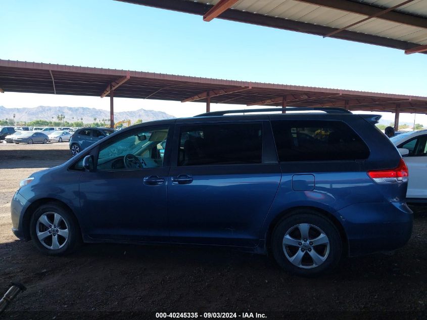 5TDKK3DC8ES465025 2014 Toyota Sienna Le V6 8 Passenger