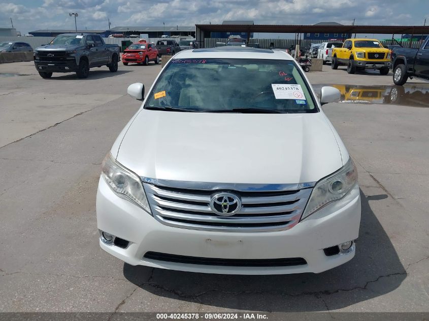 2011 Toyota Avalon Limited VIN: 4T1BK3DB2BU432225 Lot: 40245378