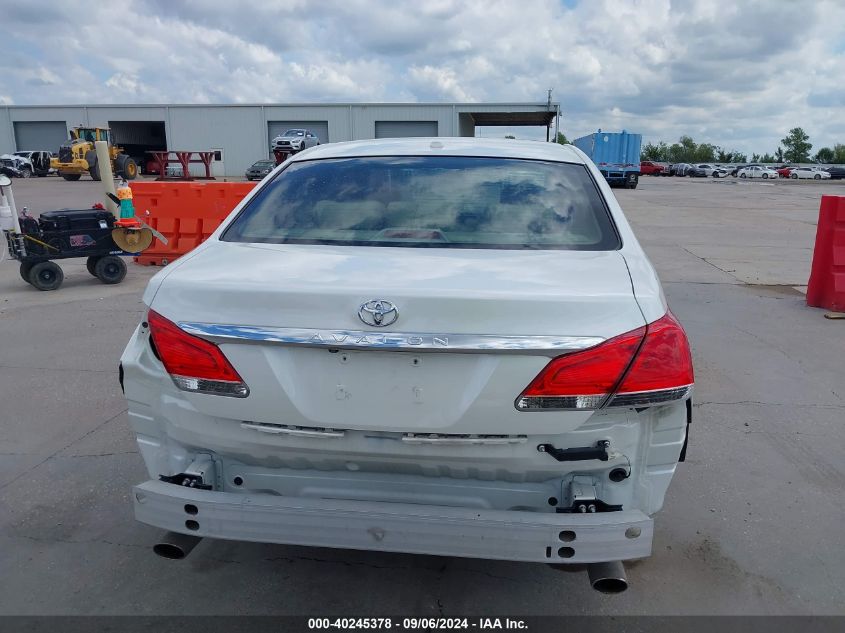 2011 Toyota Avalon Limited VIN: 4T1BK3DB2BU432225 Lot: 40245378