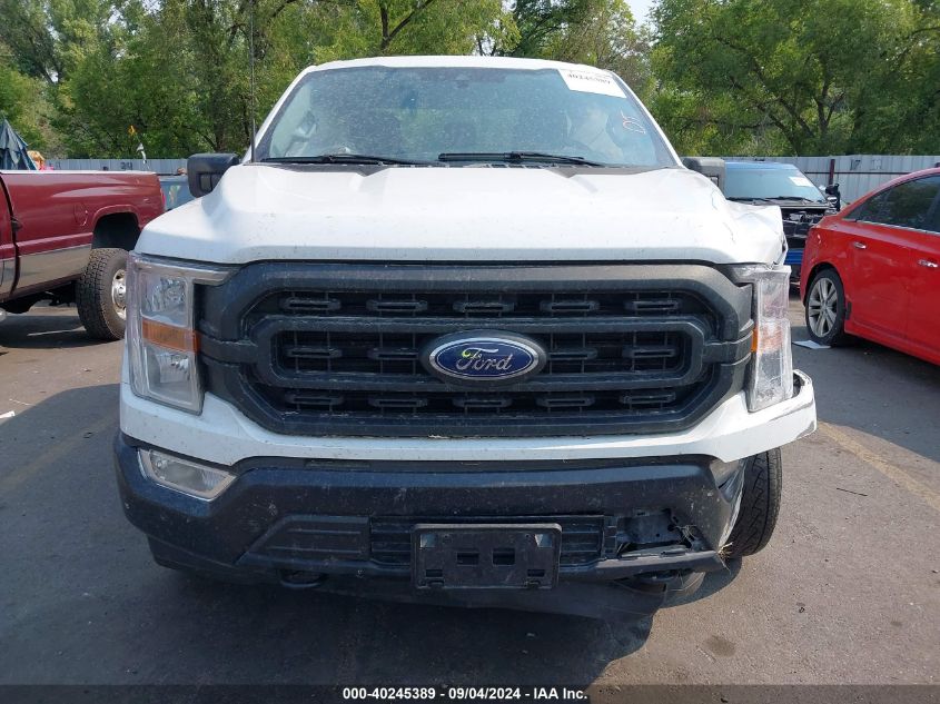 2022 Ford F-150 Xl VIN: 1FTEX1EBXNKE65222 Lot: 40245389