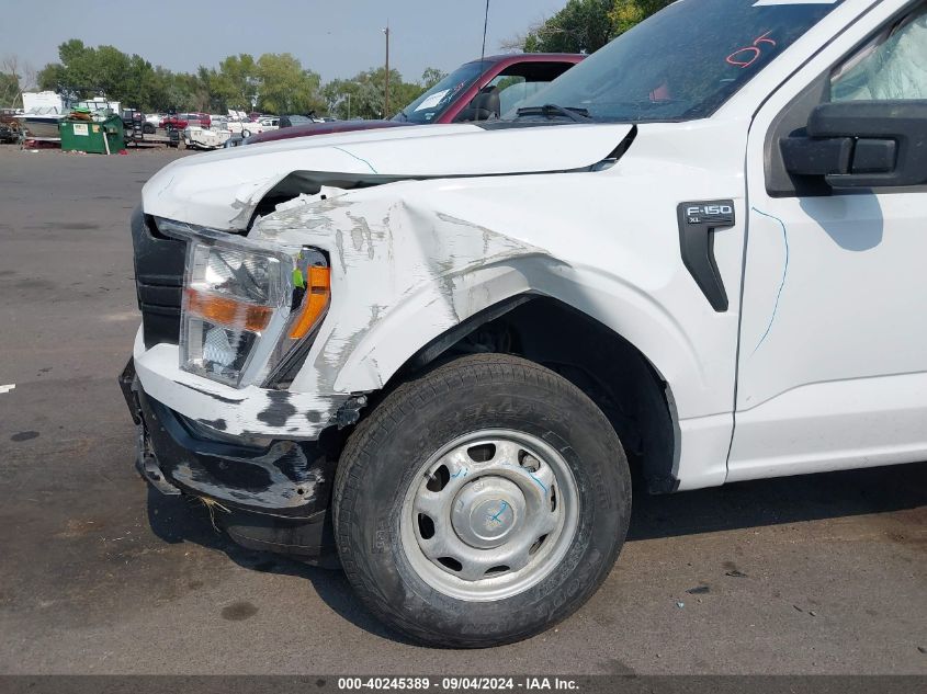 2022 Ford F-150 Xl VIN: 1FTEX1EBXNKE65222 Lot: 40245389