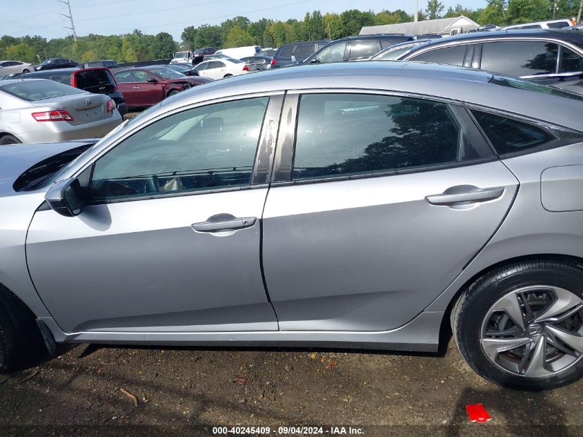 2021 Honda Civic Lx VIN: 2HGFC2F66MH517184 Lot: 40245409