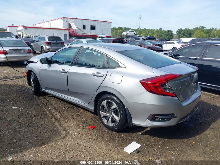 2021 Honda Civic Lx VIN: 2HGFC2F66MH517184 Lot: 40245409