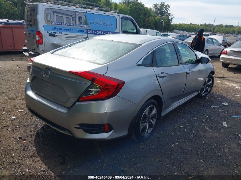 2021 Honda Civic Lx VIN: 2HGFC2F66MH517184 Lot: 40245409