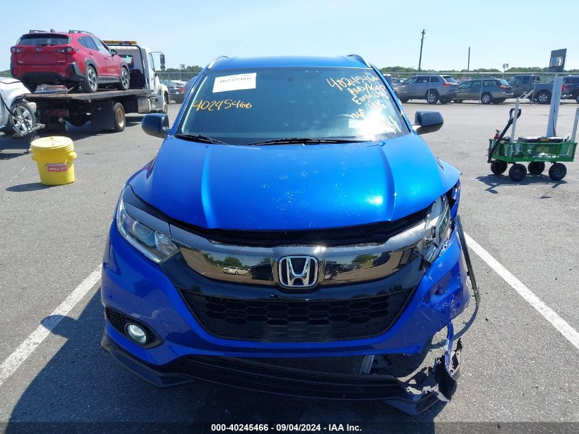 2021 Honda Hr-V Awd Sport VIN: 3CZRU6H10MM726627 Lot: 40245466