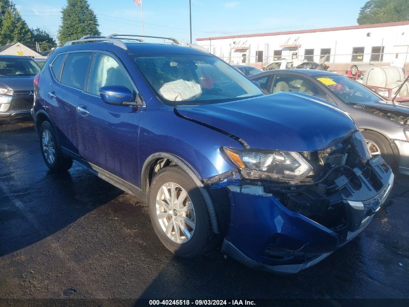 2017 Nissan Rogue Sv VIN: KNMAT2MT5HP509614 Lot: 40245518