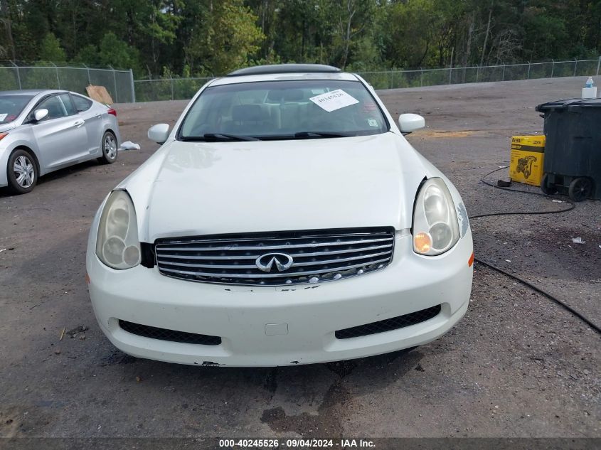 2006 Infiniti G35 VIN: JNKCV54E36M717302 Lot: 40245526