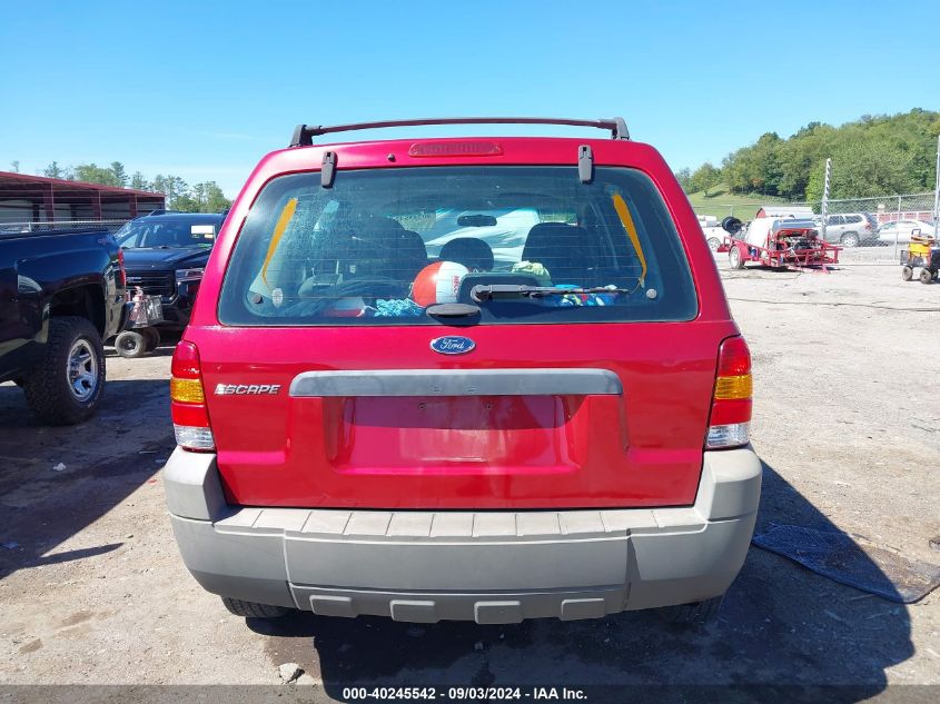 2007 Ford Escape Xls/Xls Manual VIN: 1FMYU02Z47KA21429 Lot: 40245542