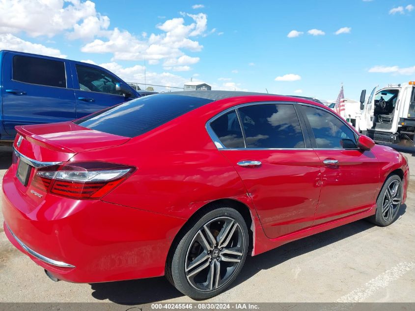 2017 Honda Accord Sport VIN: 1HGCR2F54HA044494 Lot: 40245546